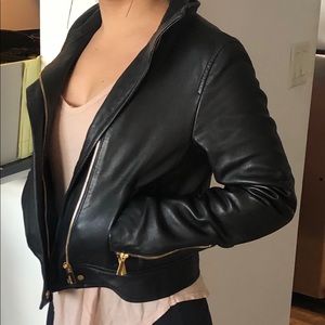Babaton Aritzia Leather Jacket